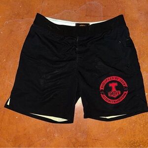 Rogue America Disciples of Iron Athletic Black Shorts